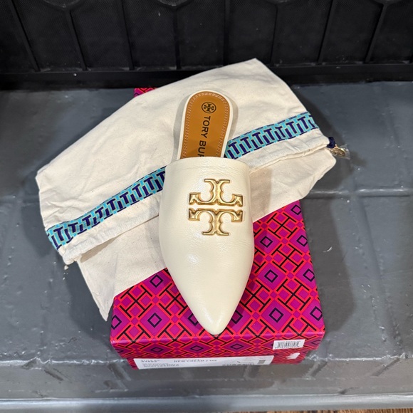 Tory Burch Eleanor Mule Cream Size 8 - Picture 8 of 8